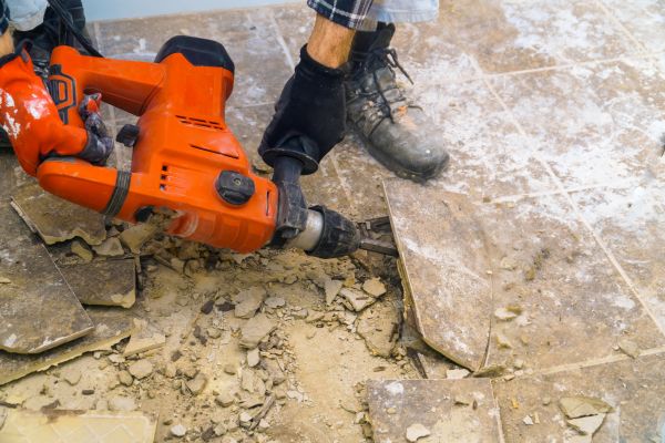 Floor Demolition in Leland