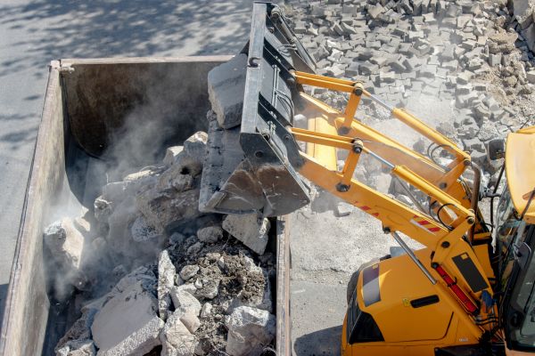 Stone Demolition in Leland