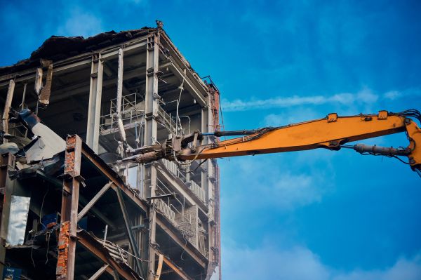 Factory Demolition in Leland
