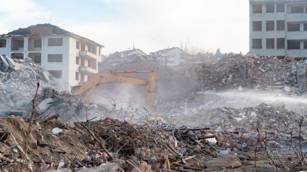 Apartment Demolition in Leland