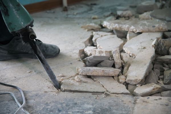 Cement Slab Removal in Leland