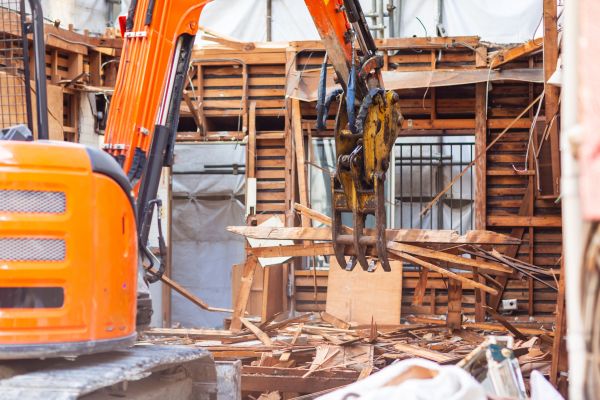 Cabin Demolition in Leland