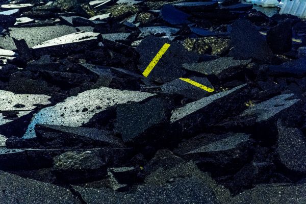 Asphalt Driveway Demolition in Leland