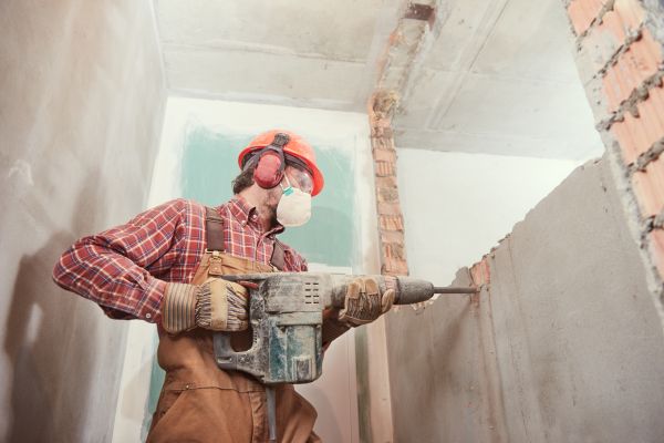 Interior Wall Demolition in Leland