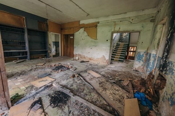 Basement Wall Demolition in Leland