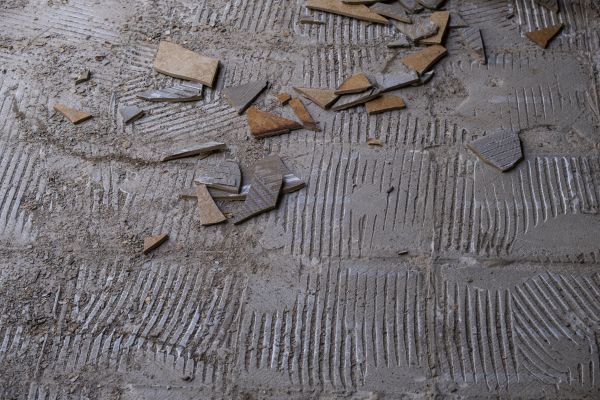 Basement Floor Removal in Leland